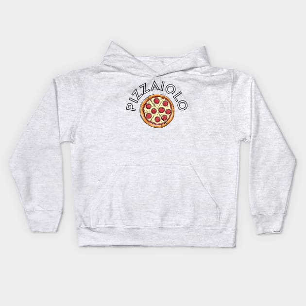 Pizzaiolo Kids Hoodie by Visual Arts Oasis